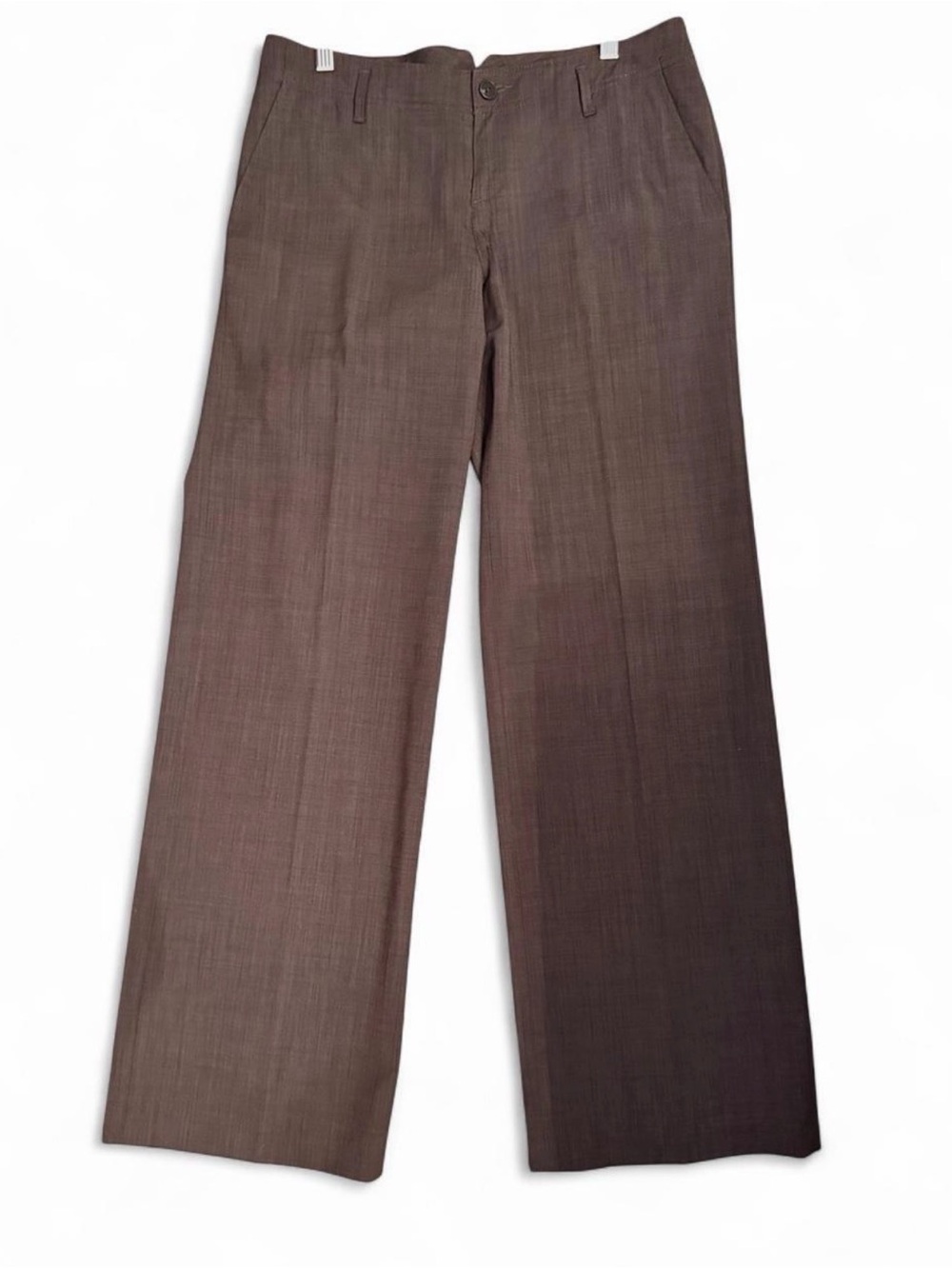 Women’s Banana Republic Brown Wool Stretch Dress Pants - Classic Straight Leg 8